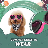 https://pawandcorazon.store › products › small-dog-sunglasses-uv-protection-goggles-eye-wear-protection-with-adjustable-strap-doggy-heart-shape-anti-fog-sunglasse