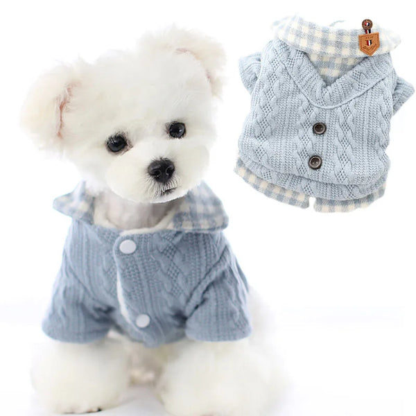 https://pawandcorazon.store › products › thicken-warm-dog-coat-winter-puppy-cat-plaid-shirt-sweater-jacket-for-small-dogs-bichon-knitwear-sweatshirt-jacket-pet-clothes-l