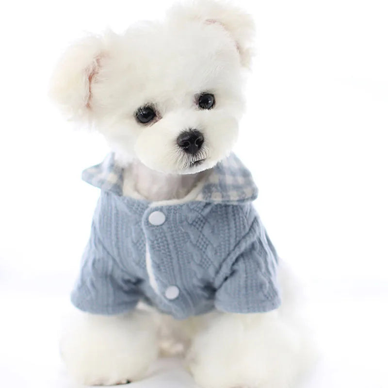 https://pawandcorazon.store › products › thicken-warm-dog-coat-winter-puppy-cat-plaid-shirt-sweater-jacket-for-small-dogs-bichon-knitwear-sweatshirt-jacket-pet-clothes-l