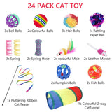 https://pawandcorazon.store › products › cat-toys-24pcs-kitten-toy-set-colorful-two-way-interactive-tunnel-toy-kit-for-hide-and-seek-training