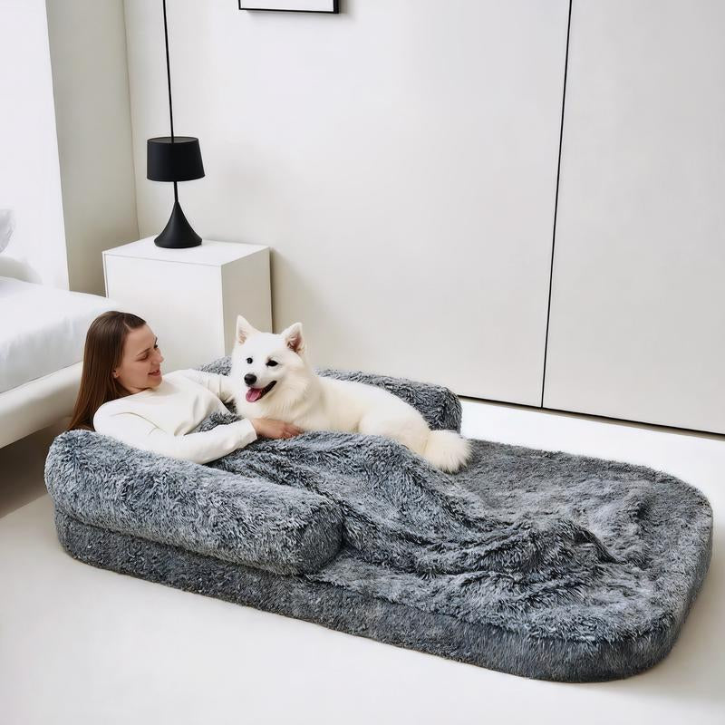 https://pawandcorazon.store › products › eheyciga-foldable-human-dog-bed-for-adult-orthopedic-memory-foam-dog-bed-for-humans-waterproof-human-dog-bed-for-people-faux-fur-human-sized-dog-bed

