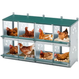 https://pawandcorazon.store › products › domiso-metal-chicken-nesting-box-8-room-nesting-boxes-for-poultry-galvanized-steel-easy-to-install-durable-design-easy-to-wash