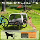 https://pawandcorazon.store › products › back-to-school-sepnine-2-in-1-dog-bike-trailer-and-pet-stroller-cart-easy-folding-frame-with-quick-release-wheels-universal-bicycle-coupler-non-slip-floor-internal-leash