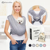 https://pawandcorazon.store › products › anccoplus-flexible-pet-sling-carrier-front-facing-cat-sling-hands-free-soft-premium-cotton-reduces-back-stress-safe-for-small-pets

