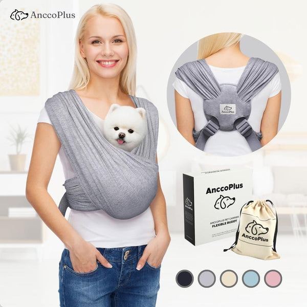 https://pawandcorazon.store › products › anccoplus-flexible-pet-sling-carrier-front-facing-cat-sling-hands-free-soft-premium-cotton-reduces-back-stress-safe-for-small-pets


