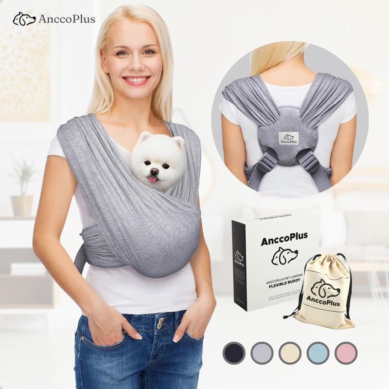 https://pawandcorazon.store › products › anccoplus-flexible-pet-sling-carrier-front-facing-cat-sling-hands-free-soft-premium-cotton-reduces-back-stress-safe-for-small-pets

