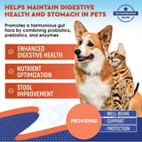 https://pawandcorazon.store › products › probiotics-prebiotics-with-enzymes-for-dogs-and-cats-digestive-gut-flora-health-pet-food-supplements