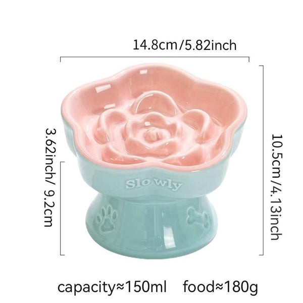 https://pawandcorazon.store › products › ceramic-pet-slow-feeder-bowl-1-count-pet-feeding-bowl-elevated-tilted-cat-food-bowl-pet-feeding-supplies-pet-supplies-for-small-dogs-cats

