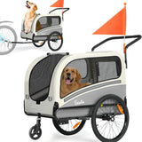 https://pawandcorazon.store › products › back-to-school-sepnine-2-in-1-dog-bike-trailer-and-pet-stroller-cart-easy-folding-frame-with-quick-release-wheels-universal-bicycle-coupler-non-slip-floor-internal-leash