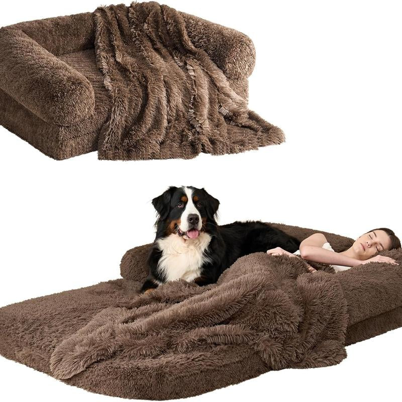 https://pawandcorazon.store › products › eheyciga-foldable-human-dog-bed-for-adult-orthopedic-memory-foam-dog-bed-for-humans-waterproof-human-dog-bed-for-people-faux-fur-human-sized-dog-bed

