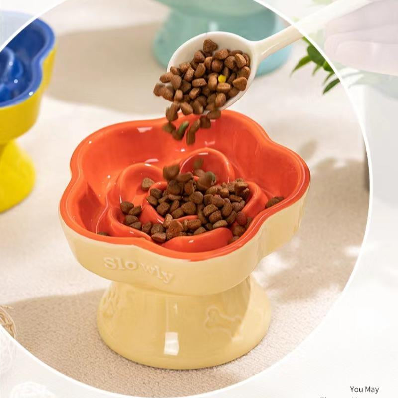 https://pawandcorazon.store › products › ceramic-pet-slow-feeder-bowl-1-count-pet-feeding-bowl-elevated-tilted-cat-food-bowl-pet-feeding-supplies-pet-supplies-for-small-dogs-cats

