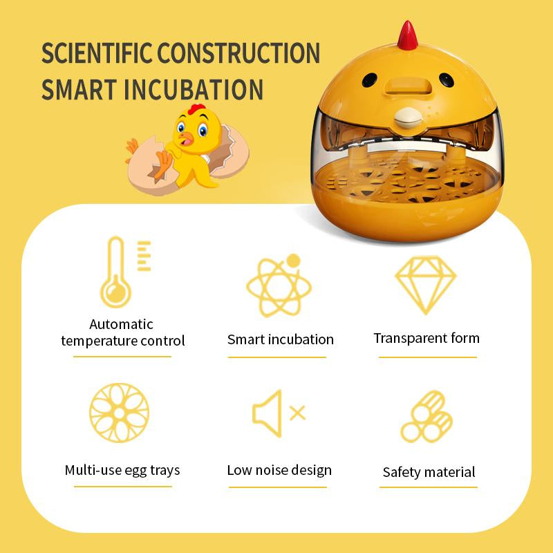 
https://pawandcorazon.store › products › 1pc-smart-egg-incubator-for-poultry-chicken-duck-birds-digital-thermostat-control-high-hatch-rate-auto-turning-humidity-monitor-home-use-6-eggs-capacity