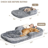 https://pawandcorazon.store › products › eheyciga-foldable-human-dog-bed-for-adult-orthopedic-memory-foam-dog-bed-for-humans-waterproof-human-dog-bed-for-people-faux-fur-human-sized-dog-bed

